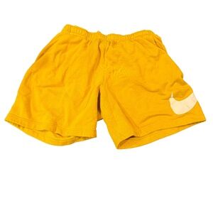 Nike Shorts Men Yellow Sporty Casual Comfy Size XL
